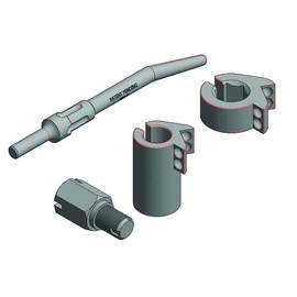 LTI TOOLS Shockit Crow Foot Socket Wrench 02 Sensor Removal Kit (LT994)