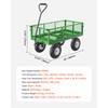 VEVOR 900 Lbs Steel Garden Cart on Wheels, Heavy Duty