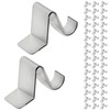 50Pcs Cabinet Shelf Clips, Shelf Support Pegs Removable Shelving Holders,