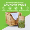 Laundry Detergent Pods, 32 Count, Fresh Scent, Eco Friendly, Biodegradable,