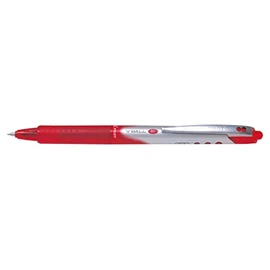 Pilot V Ball RT Retractable Liquid Ink Roller Ball 0.5mm Tip (0.3mm Line Width Red Ink (Each)