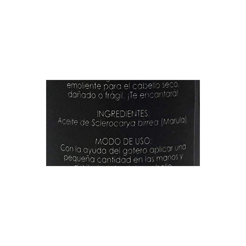 ACEITE DE MARULA 100% PURO Ahora en gotero dorado