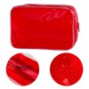 TotePrint Clear PVC Toiletry Bags in 1 Bright Colours Large
