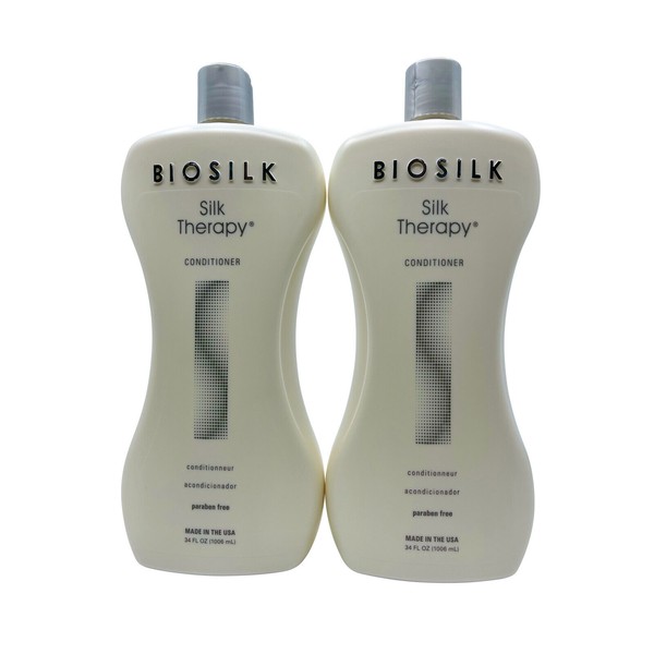 Biosilk Silk Therapy Conditioner 34 OZ Pack of 2
