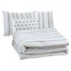 Modern Threads 5-Piece Jacquard Comforter Set, Bianca King in White