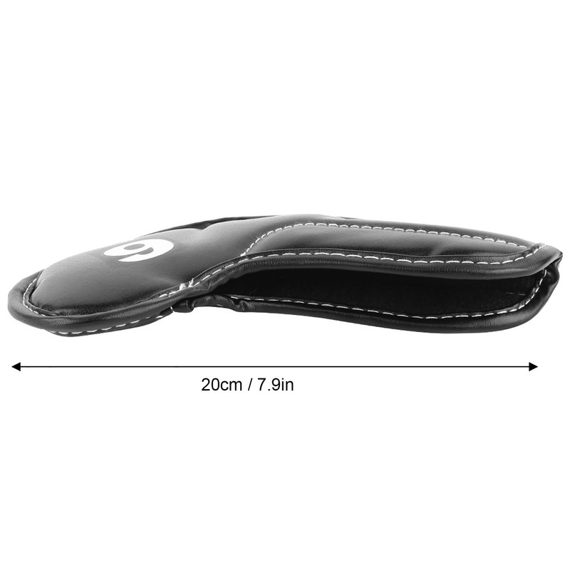 10pcs Golf Club Iron Head PU Covers Set Putter Protector