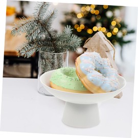 Ceramic Fruit Bowl Table Top Display Stand Cearic Wedding Candy Tray Decorative Fruit Holder Plates Candy Plate Fruit Dish Appetizer Bowl Products White Banquet Rectangle Ceramics