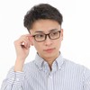 [MOOM] メガネ 度入り メンズ 乱視 遠視 遠視用 左右 コンタクトの度入り 近眼メガネ