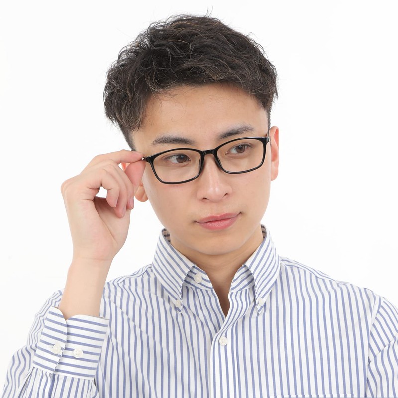 [MOOM] メガネ 度入り メンズ 乱視 遠視 遠視用 左右 コンタクトの度入り 近眼メガネ