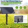 50FT Solar String Lights, Waterproof LED Outdoor String Lights, G40