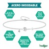 Cotigo Professional Stainless Steel Bracelets, Gift for Women, Silver and