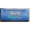 Oral-B Super Floss, 50 Pre-Cut Strands, Mint (Pack of 3)