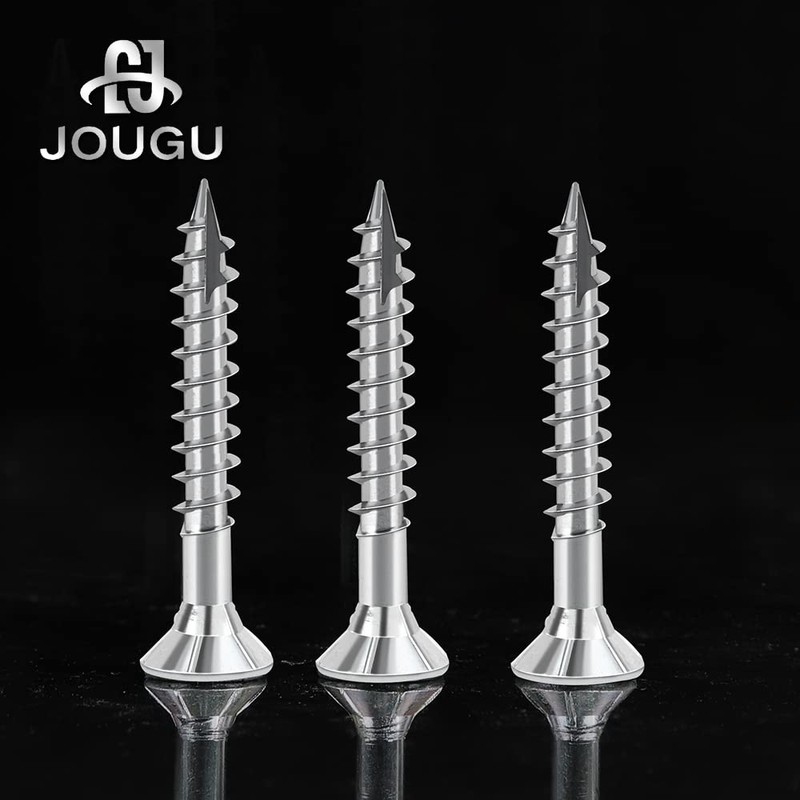 JOUGU Wood Screws #14 × 2-1/4 inch Torx Star Drive