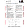 PPD Inkjet PREMIUM Iron-On White and Light Color T Shirt