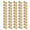 50 Set Leather Fasteners Kit Rivets for Binding Belt Strap