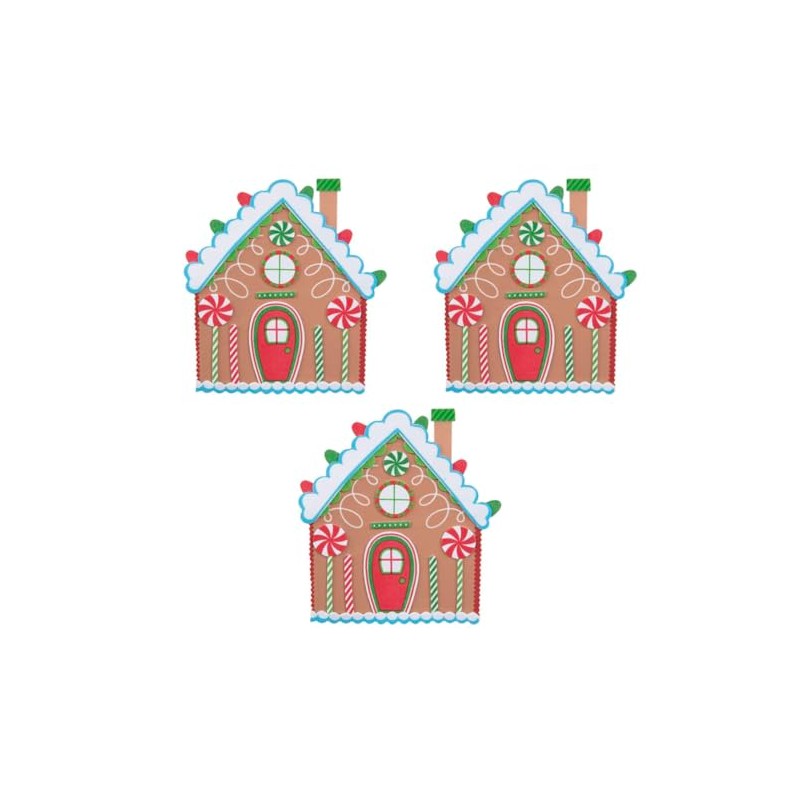 Gingerbread House Foam Christmas Craft Kit - DIY Christmas Holiday