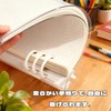 BOJIDO Personal Organizer, Transparent Binder, 6 Holes, A6, 7.6 x