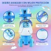 WEHOGAR Patines De 4 Ruedas Ajustables Para Niños Y Niñas,