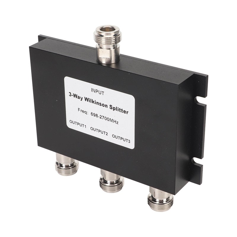 3 Way TV Signal Splitter Professional 698‑2700MHz 3 Way Power