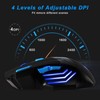 XuanGui Wireless Gaming Mouse with Side Buttons, 2.4G Bluetooth USB