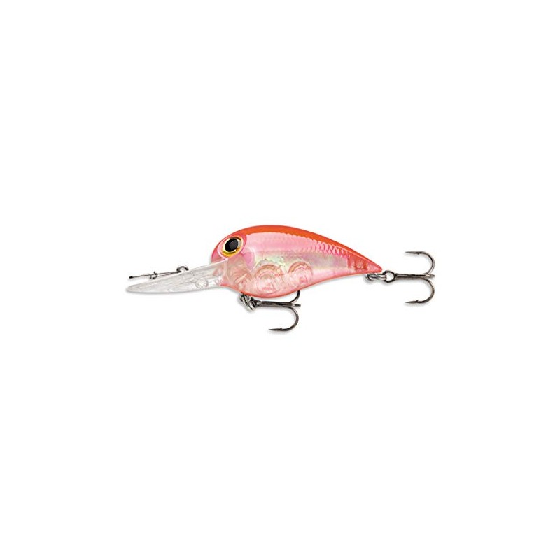 Storm Wiggle Wart MadFlash Bait, 2-Inch, Fluorescent Red Flash