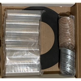 Midwestern New 4” Northwestern FLANGE ISOLATION GASKET KIT #600 Mylar Sleeve FNDWY-04600 F