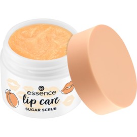 essence lip care Sugar Scrub Lip Scrub, Orange, Moisturising, Regenerating, Nourishing, Vegan, No Preservatives, No Parabens, No Microplastic Particles, Pack of 1 (9 g)