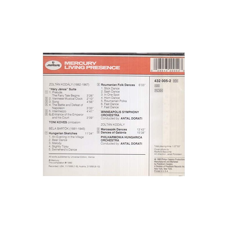 Dorati Conducts Kodály and Bartok