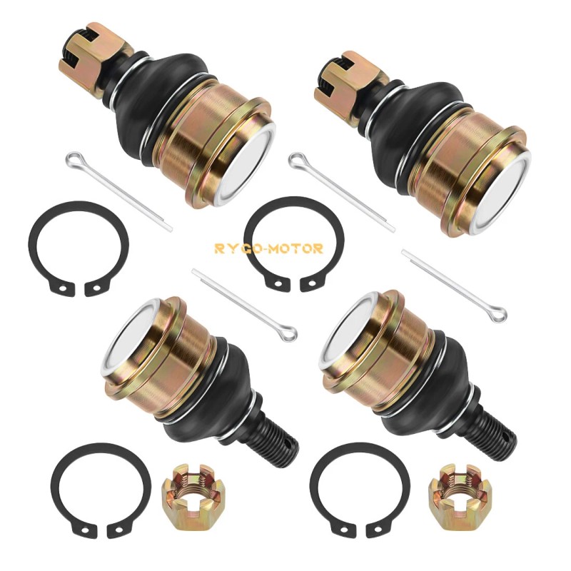 M MATI Front Upper Lower Ball Joints for Yamaha Kodiak