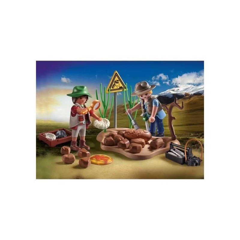 Playmobil Excavación paleontológica