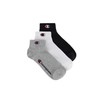 Champion Unisex Socks (Pack of 3), Mottled light grey
