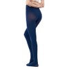 HeyUU Women’s Colourful, Semi-Opaque Support Tights, 80 Denier, Microfiber, darkblue