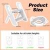 Potty Training Seat with Step Stool, Kids Potty Seat for