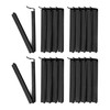 Vaily Bag Clips Sealing Clips Black - 20 Clips for