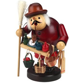 Unbekannt Christmas Incense Smoker Figurine Dealer 20 cm High
