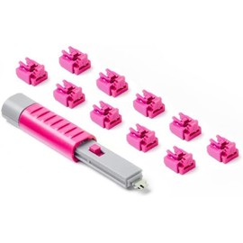 SmartKeeper Essential / 10 x RJ45 Port Blockers with 1 x Lock Key Basic/Pink