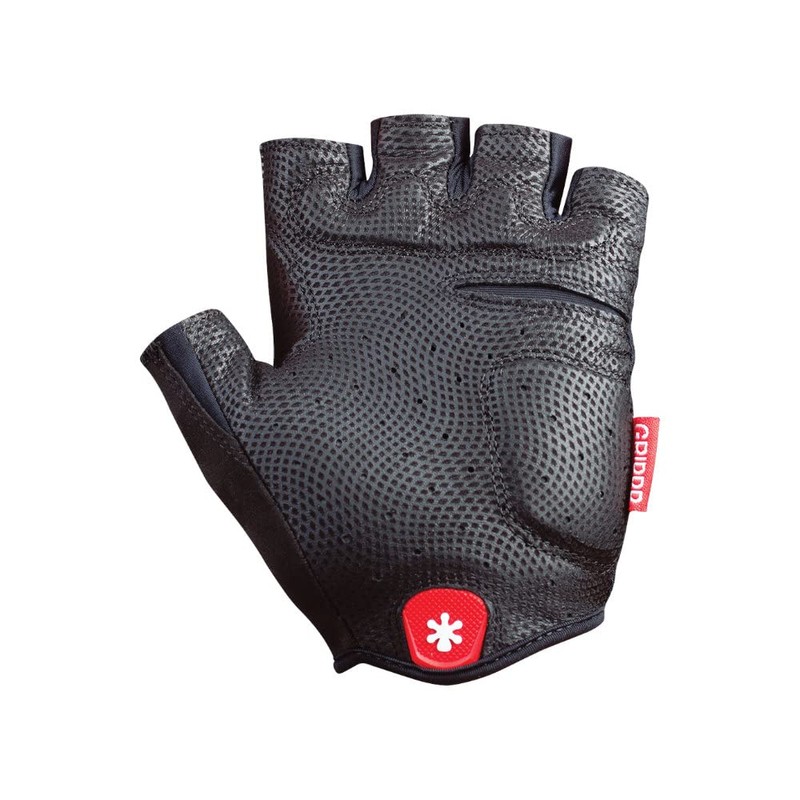 Hirzl Grippp Tour 2.0 Short Finger Unisex Cycling Gloves (Black,