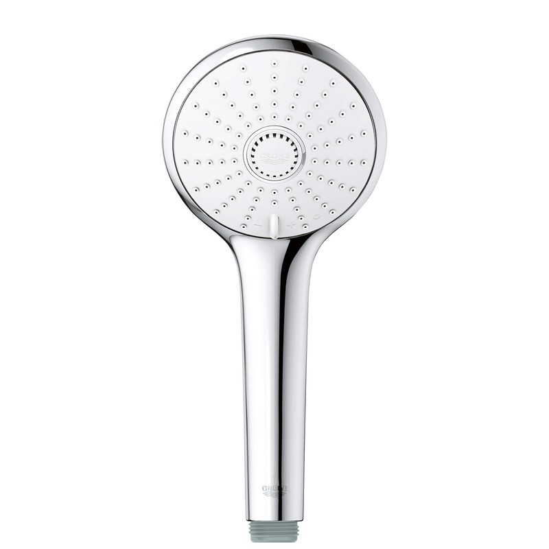 GROHE 27239001 Euphoria 110 Massage Handshower with 3 Spray Functions,