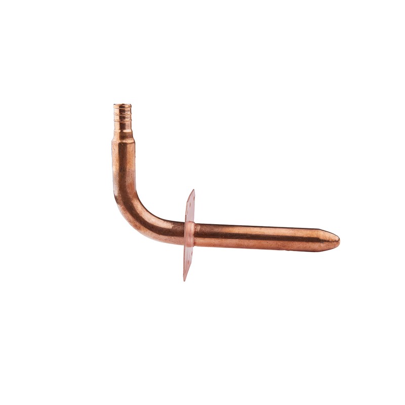 EFIELD 6-inch Length Pex Crimp 1/2" Copper Stub Out Elbow