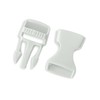 Sheriffdrink 5/8 Inch Paracord Bracelet Buckles 4 Pack, Light Grey