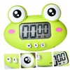 MAGICLULU 2pcs Cartoon Frog Electronic Timer Kitchen Countdown Clock Manager