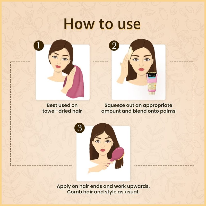 Mandom Lucido EL Oil Treatment # Deep Moist Hair Cream