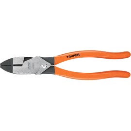 Truper Expert T210-9X Pinza para electricista 9 con ponchador de terminales