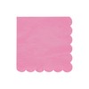 Meri Meri Disposable Paper Napkins (Pack of 20), Scalloped Edge,
