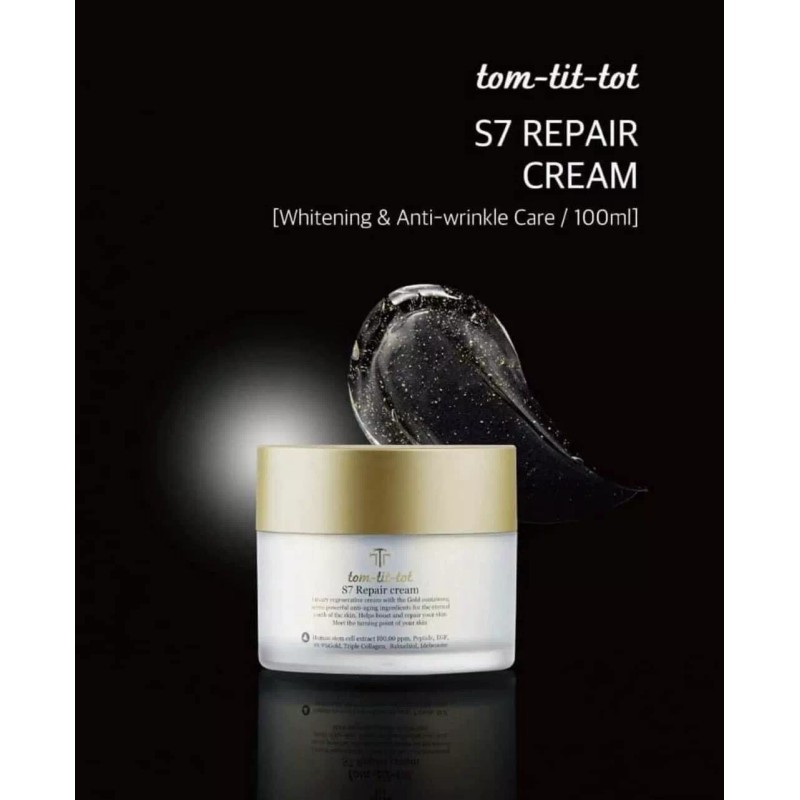 TOM TIT TOT S7 REPAIR CREAM 100ml. Whitening & Anti