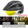 VICTGOAL Detachable Magnetic Bike Helmet Goggles Visor for VG110 Bicycle