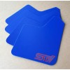 StreetRays [Originals] [SR] STARTER Mud Flaps Set BLUE with Custom