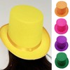 PURPLELILY Trilby Hat for Gentlemen Magicians Carnivals Trilby Hat Thicken