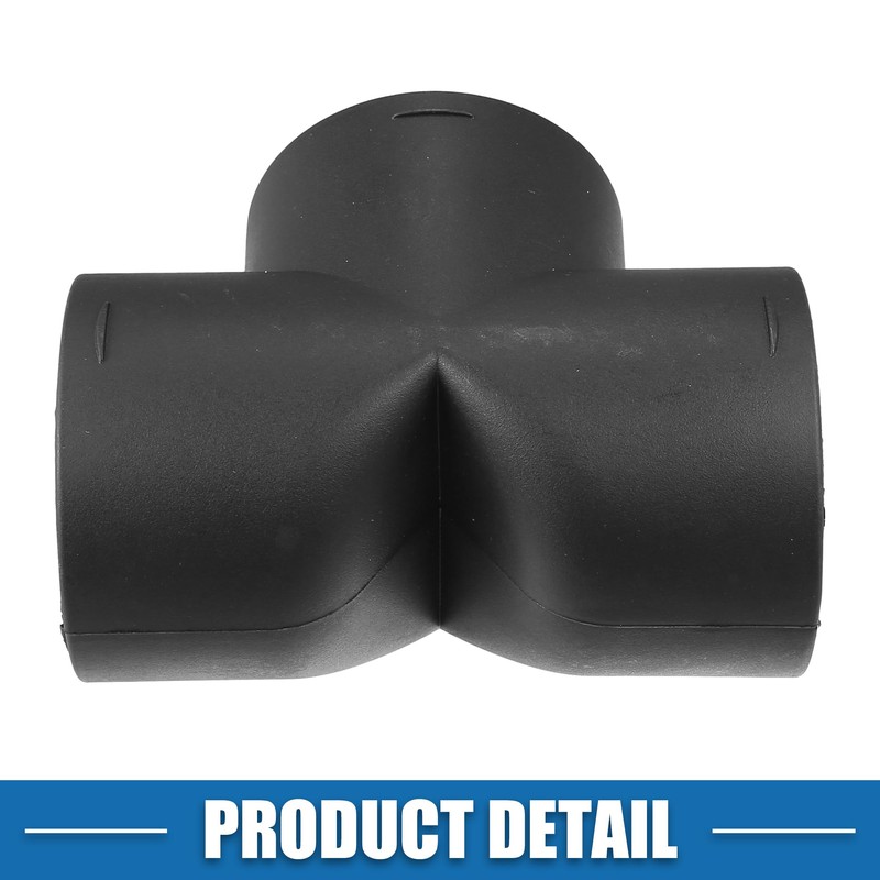 A ABSOPRO T Piece Duct Air Ducting Connector Straight Air