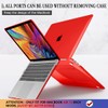 CISSOOK Compatible with MacBook Air 13 inch Case Red 2021